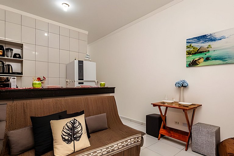 Ar-condicionado | A 7 minutos de carro da Praia Ocian