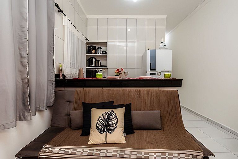 Ar-condicionado | A 7 minutos de carro da Praia Ocian