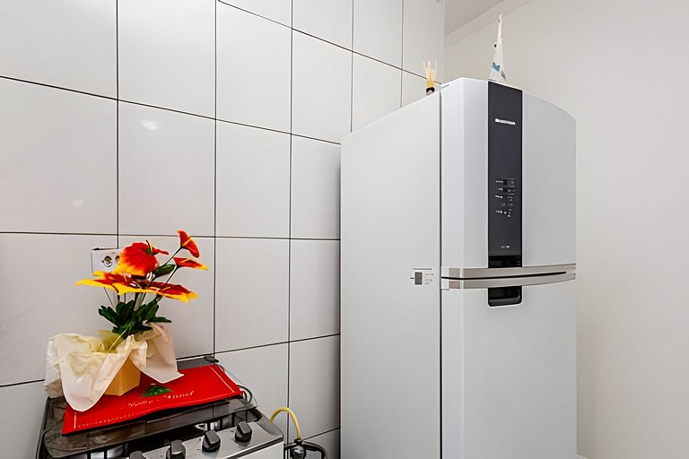 Ar-condicionado | A 7 minutos de carro da Praia Ocian