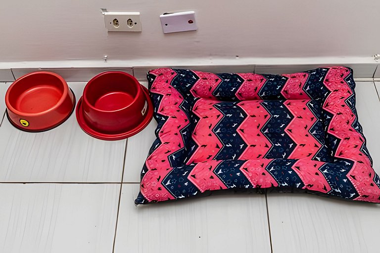 Ar-condicionado | A 7 minutos de carro da Praia Ocian