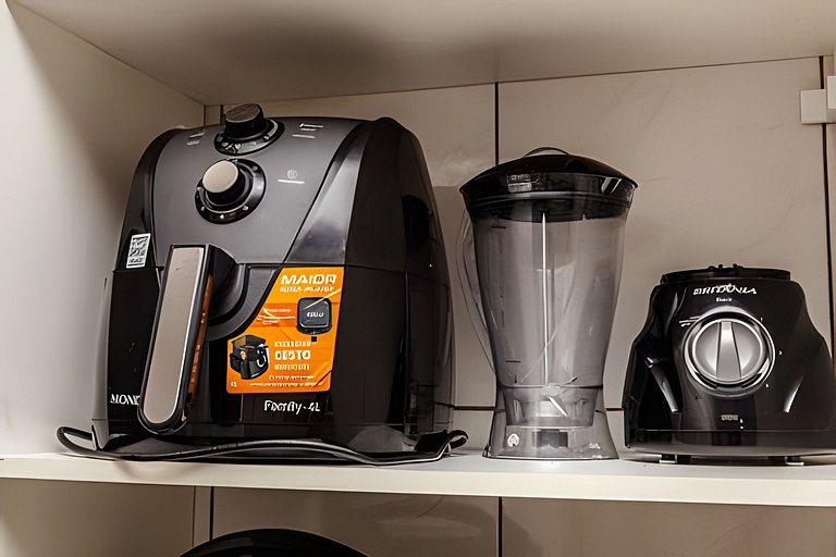 Ar-condicionado | A 7 minutos de carro da Praia Ocian