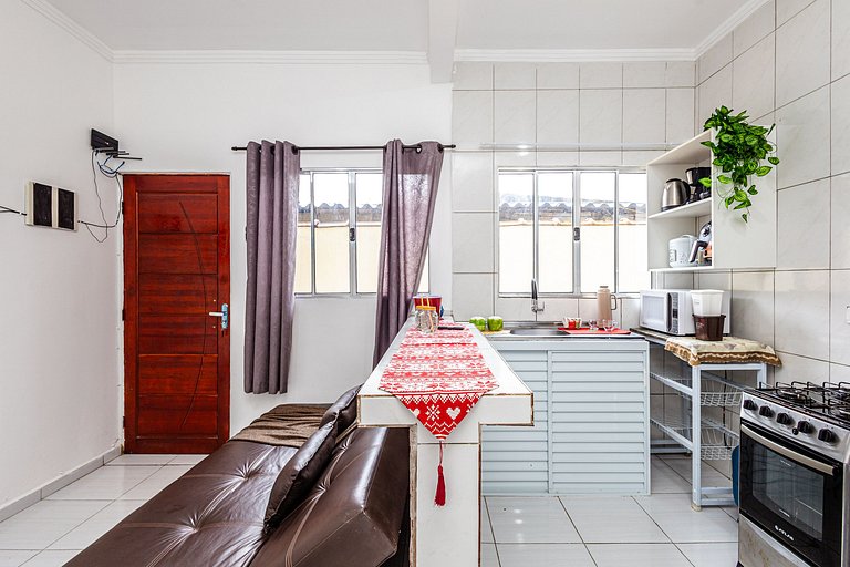 Ar-condicionado | A 7 minutos de carro da Praia Ocian