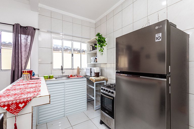 Ar-condicionado | A 7 minutos de carro da Praia Ocian