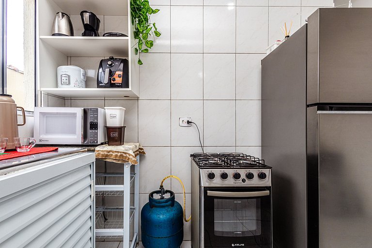 Ar-condicionado | A 7 minutos de carro da Praia Ocian