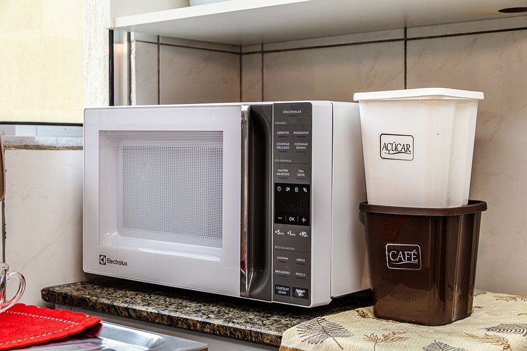 Ar-condicionado | A 7 minutos de carro da Praia Ocian