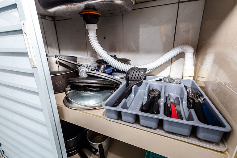 Ar-condicionado | A 7 minutos de carro da Praia Ocian