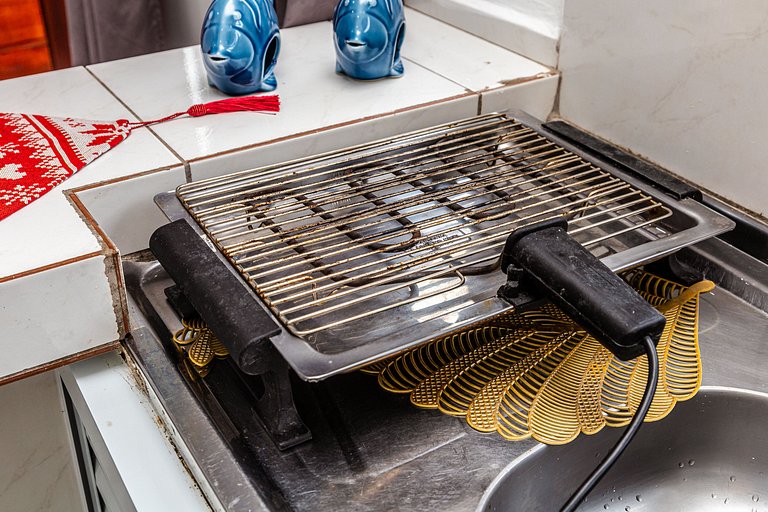 Ar-condicionado | A 7 minutos de carro da Praia Ocian