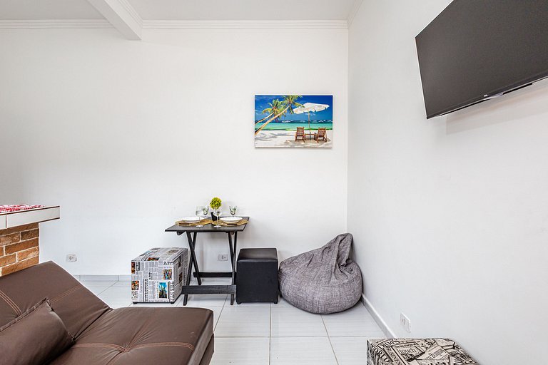 Ar-condicionado | A 7 minutos de carro da Praia Ocian